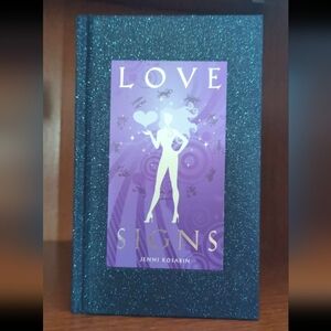 Love Signs Glitter Hardback Book